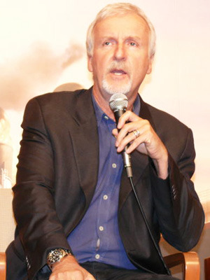 『タイタニック』ジェームズ・キャメロン監督来日会見