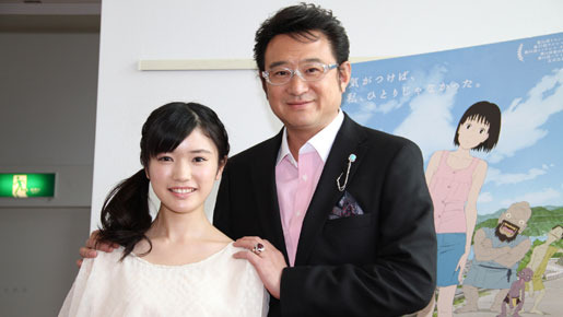 『ももへの手紙』ホリプロ社員向けの特別試写会にて