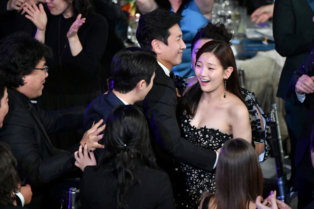 ポン・ジュノ『パラサイト』キャスト陣 (C) Getty Images