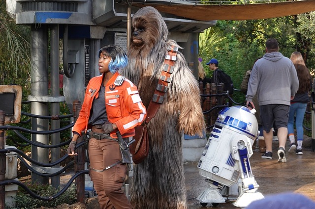 SW新アトラクション、今度はアナハイム側で始動！As to Disney artwork, logos and properties： (C) Disney