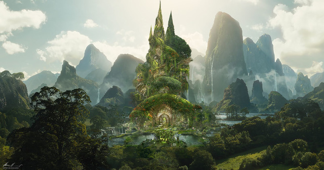 『マレフィセント2』オーロラ姫の城（C）2020 Disney