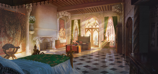 『マレフィセント2』アルステッド国王室(C)2020 Disney