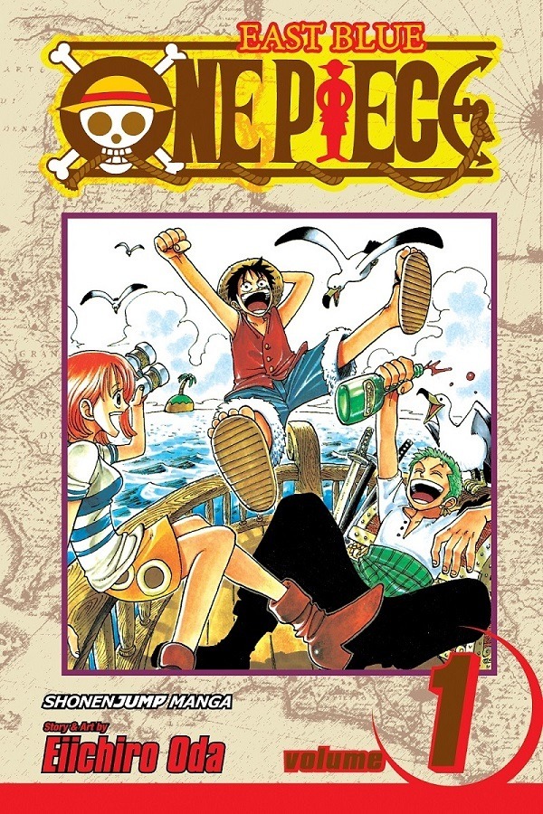 「ONE PIECE」第1巻(英語版)書影