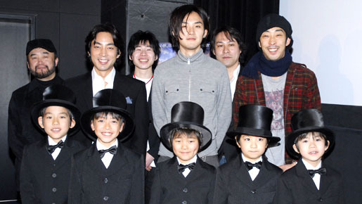 安倍首相夫人も期待を寄せる『長州ファイブ』松田龍平、五十嵐匠監督ほか初日舞台挨拶