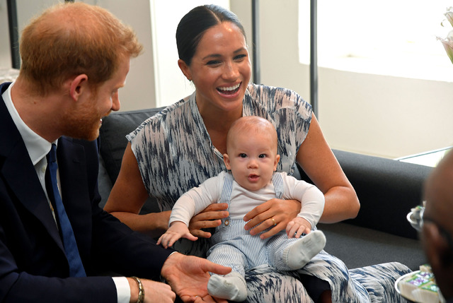 メーガン妃＆ヘンリー王子＆アーチーくん (C) Getty Images