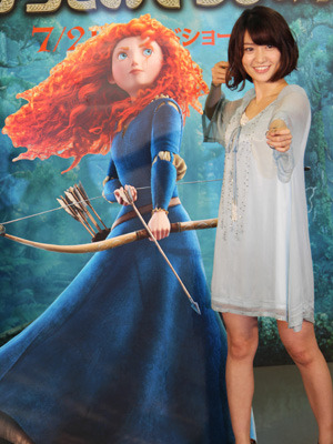 『メリダとおそろしの森』AKB48・大島優子アフレコ会見