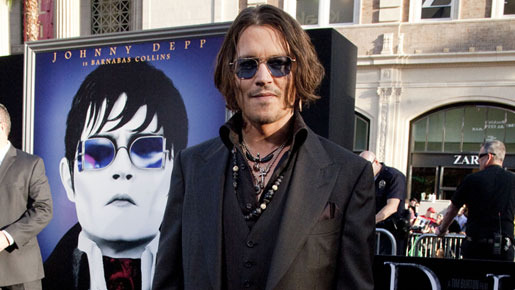 『ダーク・シャドウ』L.A.プレミアにて