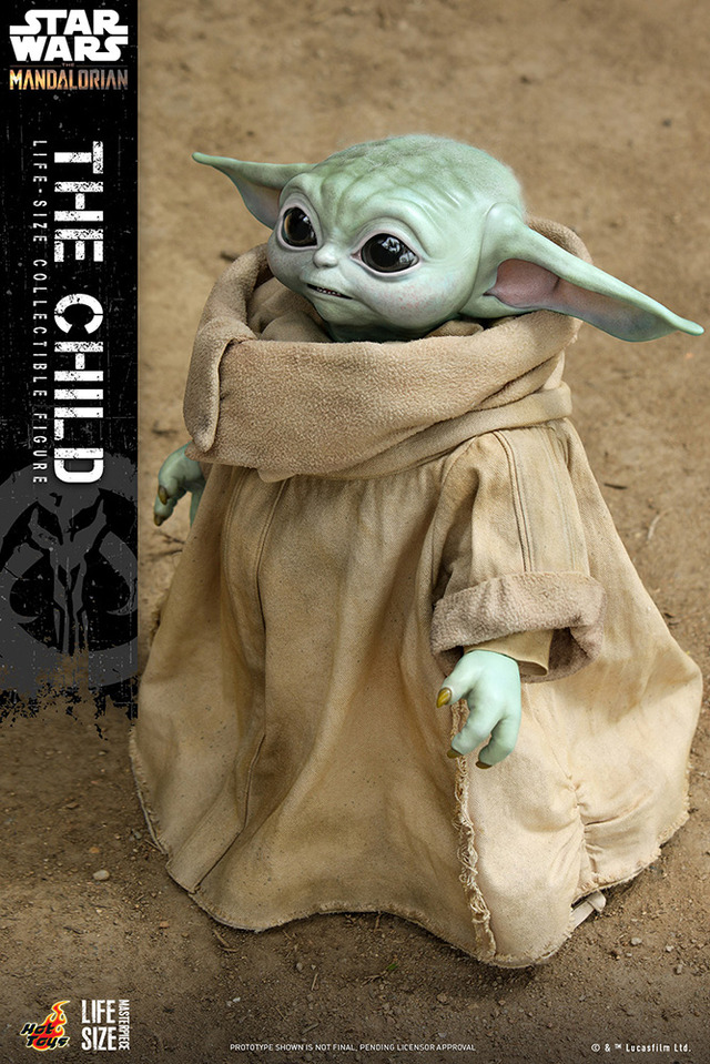 ホットトイズ「マンダロリアン」ザ・チャイルド　(C) & TM Lucasfilm Ltd