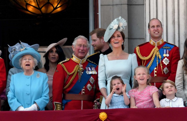 エリザベス女王の誕生日パレードにて (C)Getty Images