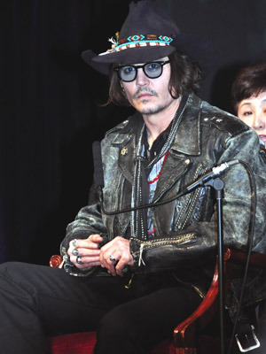 『ダーク・シャドウ』ジョニー・デップ＆ティム・バートン監督来日＠記者会見