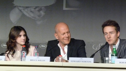 『ムーンライズ・キングダム』（原題）の会見にて　photo：Ayako Ishizu