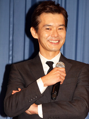 『外事警察 その男に騙されるな』舞台挨拶＠“その男たちに騙されるな”特別試写会