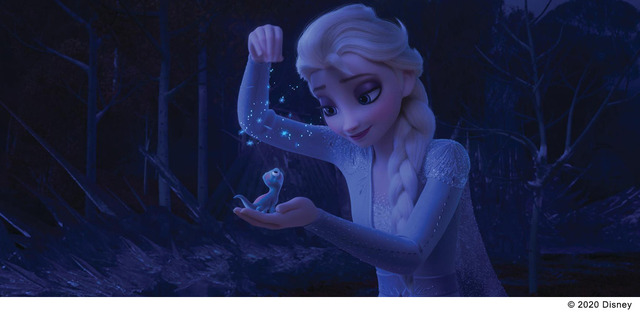 『アナと雪の女王2』サラマンダー（C） 2020 Disney