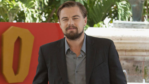 『ジャンゴ　繋がれざる者』のイベントに登場したレオナルド・ディカプリオ　-(C) ロイター/AFLO