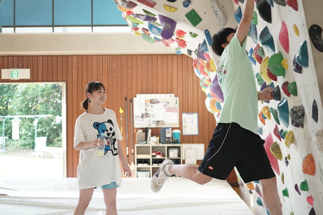 『のぼる小寺さん』オフショット（C）2020「のぼる小寺さん」製作委員会　（C）珈琲／講談社　