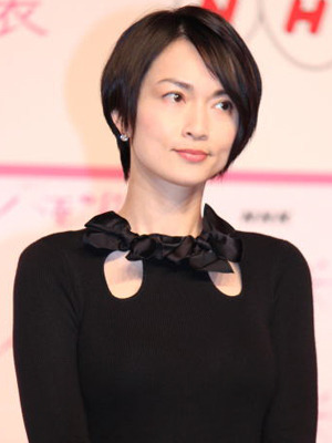 NHK大河ドラマ「八重の桜」出演者発表会見（長谷川京子）