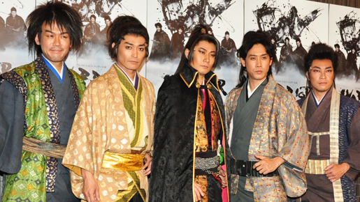 舞台「WARRIOR〜唄い続ける侍ロマン」に出演するTEAM NACS