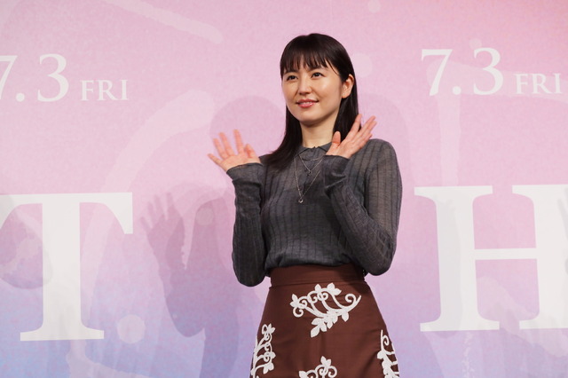 『MOTHER マザー』完成披露舞台挨拶イベント（C）2020「MOTHER」製作委員会