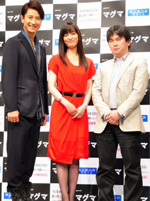 ドラマW「マグマ」舞台挨拶
