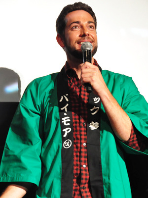 「CHUCK／チャック」ザカリー・リーヴァイ来日イベント