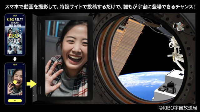あなたも宇宙に登場！KIBOの動画を宇宙へ届けよう！