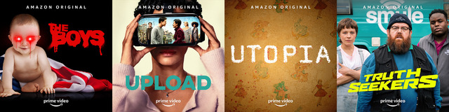 「ザ・ボーイズ」「アップロード ～デジタルなあの世へようこそ～」「Truth Seekers」「Utopia」