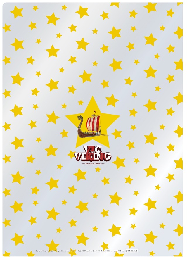 前売り特典クリアファイル『小さなバイキング ビッケ』（C） 2019 Studio 100 Animation - Studio 100 Media GmbH - Belvision