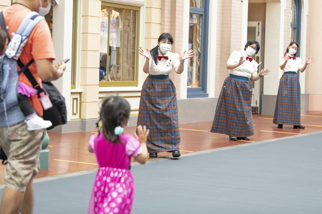 7月1日の東京ディズニーランドの様子