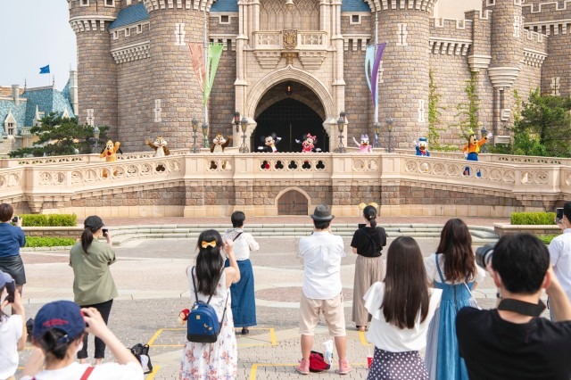7月1日の東京ディズニーランドの様子