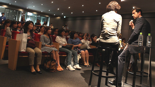 20th アニバーサリーフランス映画祭『ミステリーズ・オブ・リスボン』（仮題）×「Apple Store, Ginza」コラボイベント（メルヴィル・プポー）