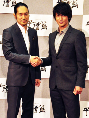 NHK大河ドラマ「平清盛」マスコミ向け試写会