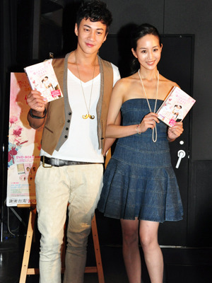 台湾ドラマ「僕らはふたたび恋をする」キャスト来日会見（ピーター・ホー＆チャン・チュンニン）