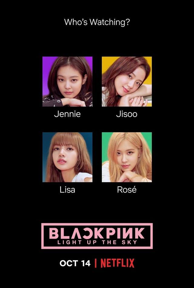 Netflix オリジナルドキュメンタリー『BLACKPINK ～ライトアップ・ザ・スカイ～』10 月 14 日(水)より独占配信開始