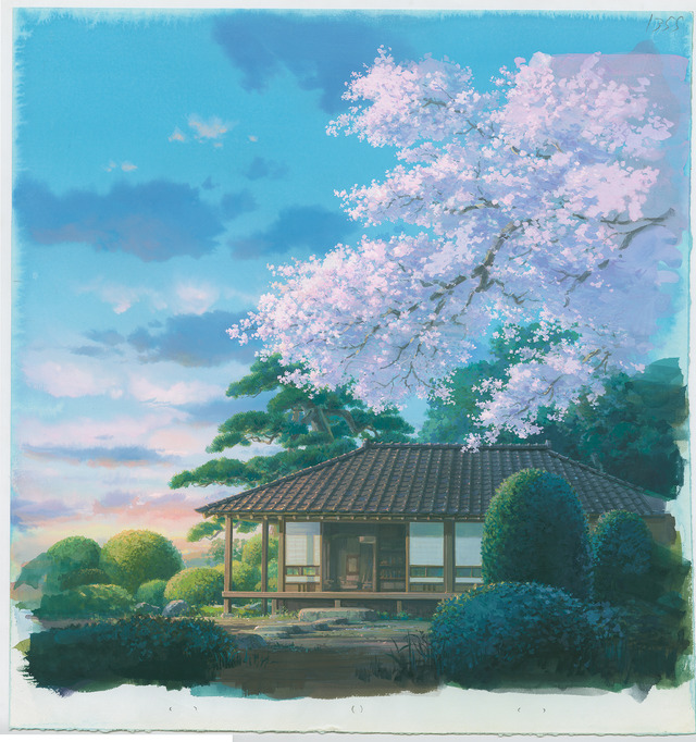 『宮崎駿展』イメージ画『風立ちぬ』(2013)背景画（C） 2013 Studio Ghibli・NDHDMTK
