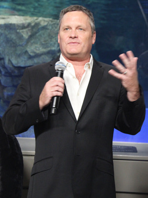 『マダガスカル3』×すみだ水族館 in 東京スカイツリーでのイベント（柳沢慎吾＆エリック・ダーネル監督）