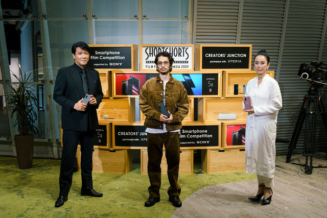 別所哲也&常田大希&河瀬直美監督/「Creators’ Junction partnered with Xperia」