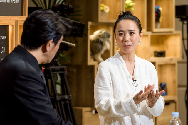 河瀬直美監督/「Creators’ Junction partnered with Xperia」