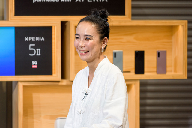 河瀬直美監督/「Creators’ Junction partnered with Xperia」