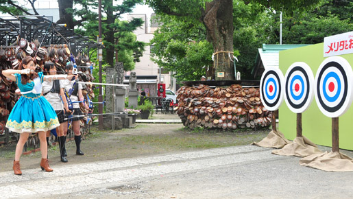 『メリダとおそろしの森』ヒット祈願（AKB48・大島優子）＠今戸神社