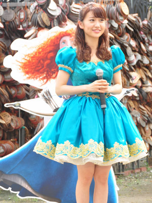 『メリダとおそろしの森』ヒット祈願（AKB48・大島優子）＠今戸神社