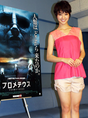 『プロメテウス』で日本語版声優を務める剛力彩芽