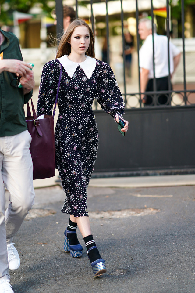 ライラ・グレース・モス Photo by Bertrand Rindoff Petroff/Getty Images