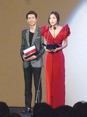 ファンタジア賞に選ばれたミン・ヒョリン　photo：Ayako Ishizu