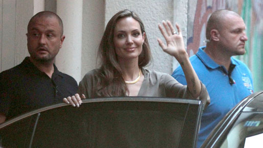 先月、サラエボ映画祭に出席した際のアンジェリーナ・ジョリー -(C)Splash/AFLO