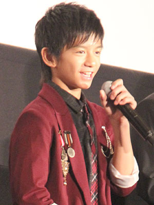 『るろうに剣心』公開初日舞台挨拶にて