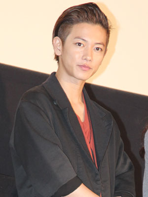 『るろうに剣心』公開初日舞台挨拶にて