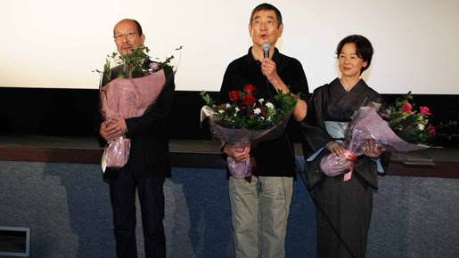 『あなたへ』公開記念舞台挨拶にて