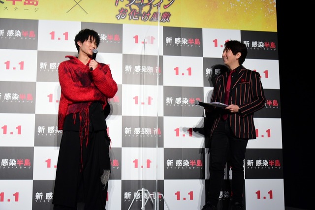 磯村勇斗登壇イベントオフィシャルスチール『新感染半島 ファイナル・ステージ』（C）2020 NEXT ENTERTAINMENT WORLD & REDPETER FILMS.All Rights Reserved.