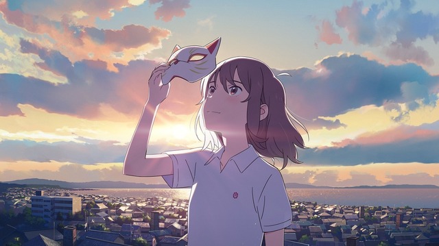 Netflixアニメ映画『泣きたい私は猫をかぶる』(C) 2020 「泣きたい私は猫をかぶる」製作委員会
