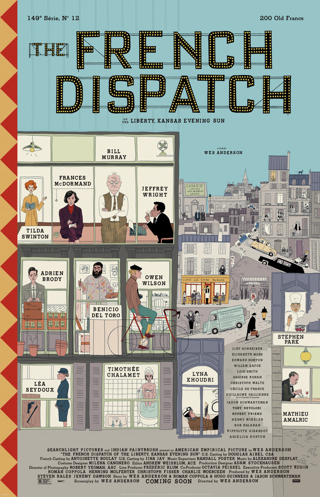 『The French Dispatch』 (C) APOLLO